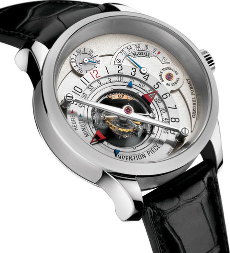 Greubel Forsey Double Tourbillon 30 ° invention 1 piece platinum limited edition 11 watch price